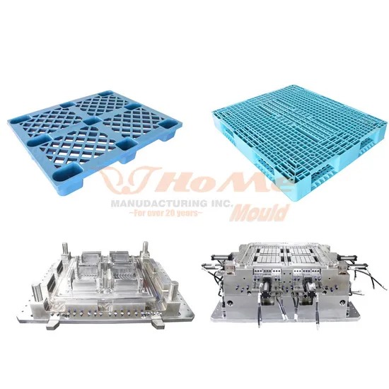 Moulage par injection en Chine faisant un moulage par injection de palettes en plastique HDPE robuste