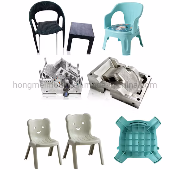 Usine de moule en plastique domestique meilleure vente moule de chaise PC moulage par injection de chaise transparente